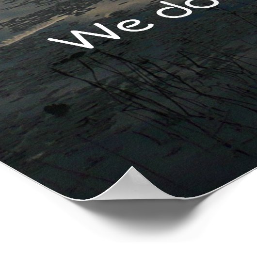 地球には入らない… ポスター (角)