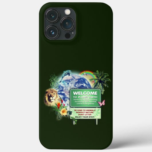 地球にようこそ スマホケース Case-Mate iPhoneケース (裏面)