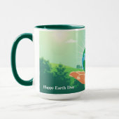 地球にフレッシュなエネルギーを! マグカップ (左)