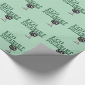 地球に優しいエコ ラッピングペーパー (角)