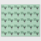 地球に優しいエコ ラッピングペーパー (フラット)