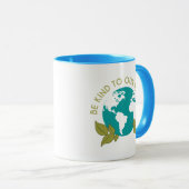 地球に優しい マグカップ (正面右)