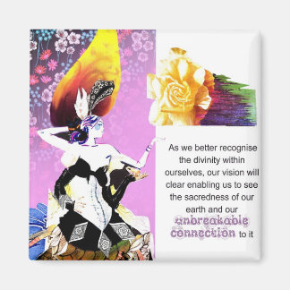 地球に優しつながりマグネット、レベッカ・テダー マグネット