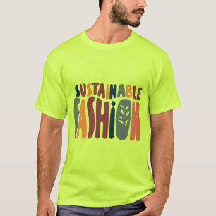 地球に優しファッション Tシャツ