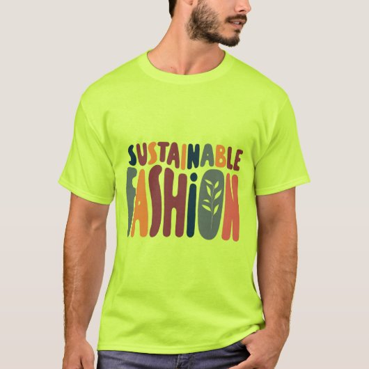 地球に優しファッション Tシャツ (正面)