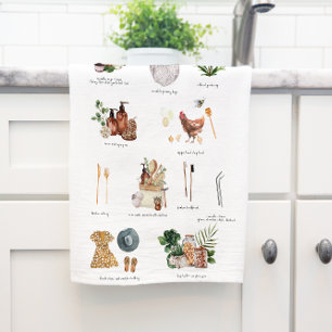地球に優しライフスタイルエコガイド  廃棄物ゼロ キッチンタオル