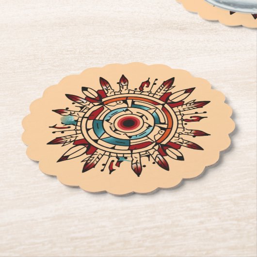 「地球に反響する」 ペーパーコースター (アングル)