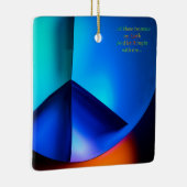 地球に平和をオーナメント セラミックオーナメント (右)