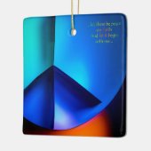 地球に平和をオーナメント セラミックオーナメント (左)