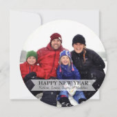 地球に平和をカスタムフォト シーズンカード (裏面)