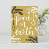 地球に平和 オリジナルメッセージを書いて シーズンカード (スタンド正面)