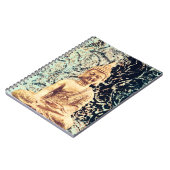 地球に座る仏エレガント禅悟り ノートブック (左側)