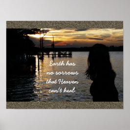 地球に悲しみはない – アートプリント ポスター