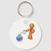 地球に水をやること キーホルダー (正面)