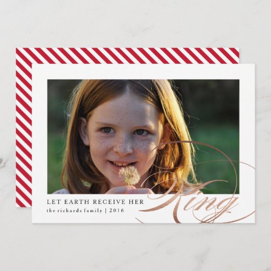 地球に王が降臨せよ 宗教写真カード (正面/裏面)