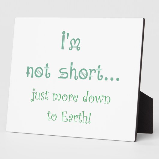 地球に短くはないおもしろい引用文 フォトプラーク (側面)