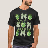 地球に緑の日を作る Tシャツ (正面)