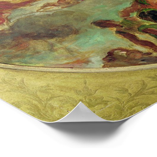 地球に降り注ぐ平和 ポスター (角)