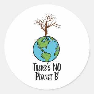 地球のある惑星B地球の日の救地がない ラウンドシール