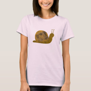 地球のかたつむり Tシャツ