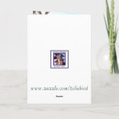 地球のそして私達のハートの平和 シーズンカード (裏面)