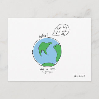 地球のはがき ポストカード