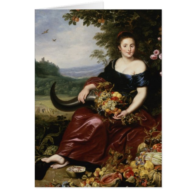 地球のアレゴリー (正面)