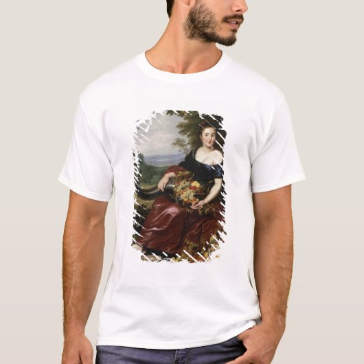 地球のアレゴリー Tシャツ (正面)