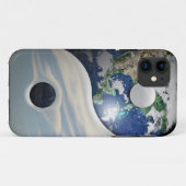 地球のインおよびヤンの記号 Case-Mate iPhoneケース (裏面(横))