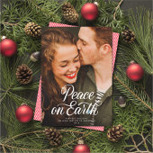 地球のエレガント平和をスクリプト写真 シーズンカード