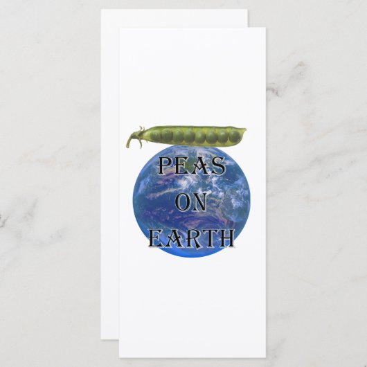 地球のエンドウ豆 (正面/裏面)