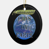 地球のエンドウ豆 セラミックオーナメント (左)