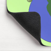 地球のエンドウ豆 マウスパッド (コーナー)