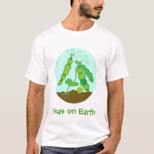 地球のエンドウ豆 Tシャツ