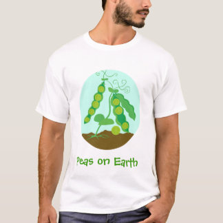 地球のエンドウ豆 Tシャツ