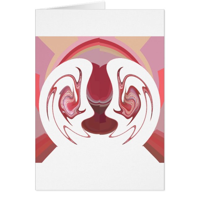 地球のエンバーズ：アフリカのテクスチャ加工タペストリー (正面)