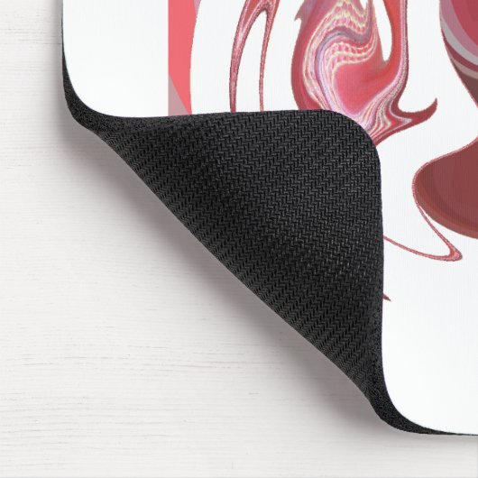 地球のエンバーズ:アフリカのテクスチャ加工タペストリー マウスパッド (コーナー)