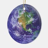 地球のオーナメント セラミックオーナメント (左)