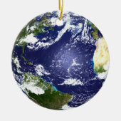 地球のオーナメント セラミックオーナメント (正面)