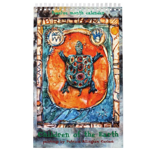 地球のカレンダーのPMACarlsonの子供 カレンダー (カバー)