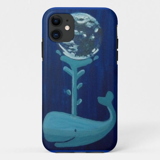 地球のクジラの電話箱 Case-Mate iPhoneケース (裏面)