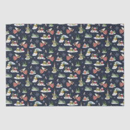 地球のクリスマスにおける可愛い天使の平和 薄葉紙