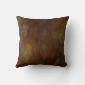 地球のグランジ色調のリバーシブル抽象芸術枕 クッション (裏面)