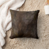 地球のグランジ色調のリバーシブル抽象芸術枕 クッション (ブランケット)