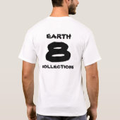 地球のコレクションの服装 Tシャツ (裏面)