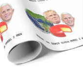 地球のゴーダの車輪2の人の切札及びペニーのエンドウ豆 ラッピングペーパー (ロールコーナー)