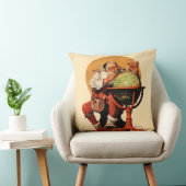 地球のサンタ クッション (椅子)