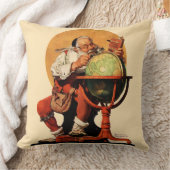 地球のサンタ クッション (ブランケット)