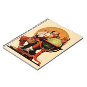 地球のサンタ ノートブック (左側)