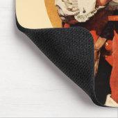 地球のサンタ マウスパッド (コーナー)